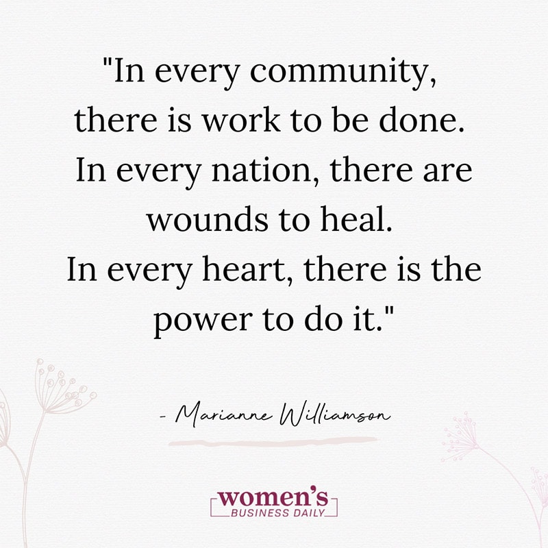 Community Quote - Marianne Williamson