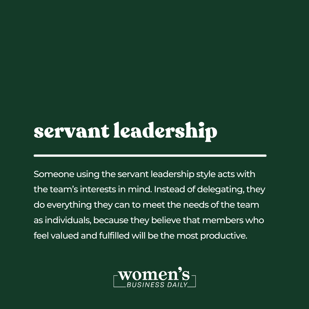 leadership styles - servant leadership