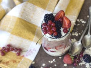 Layered Berry Breakfast Pots Recipe
