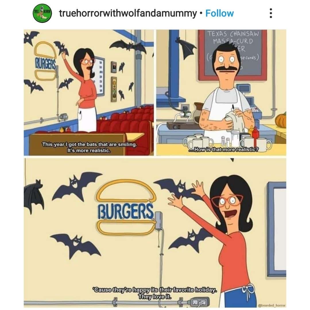 Bob's Burgers Celebrates Halloween Meme