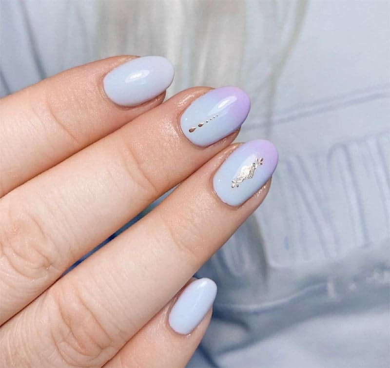 Subtle and Cute Nail Design