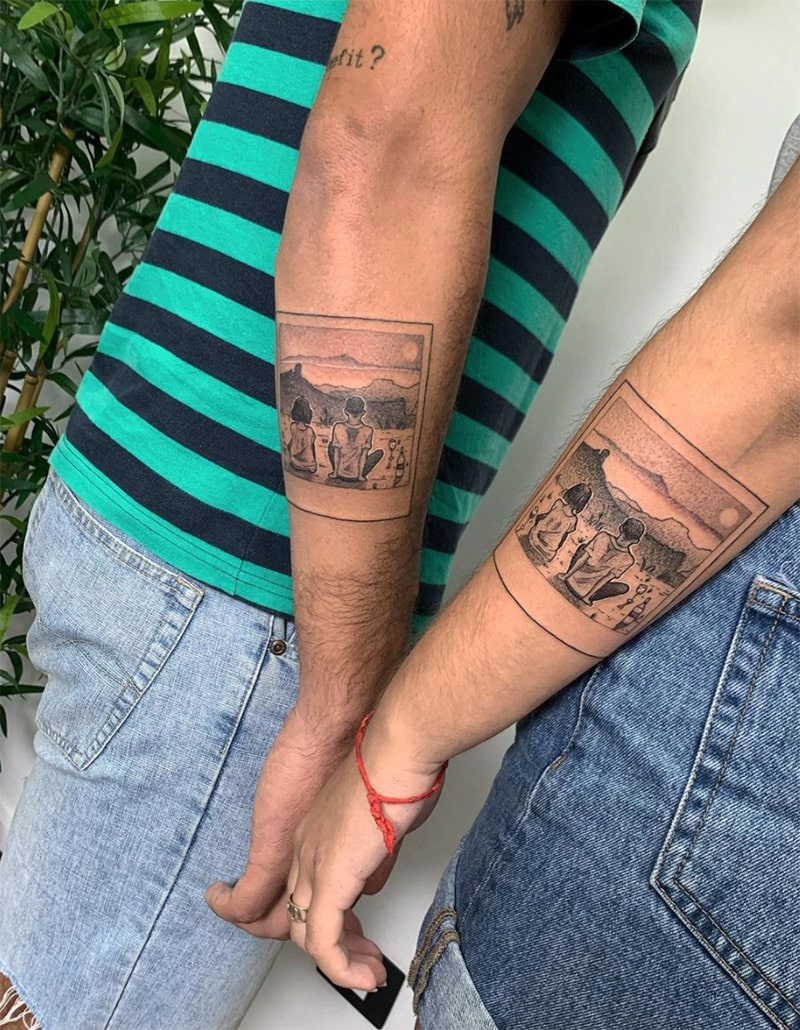 Matching Tattoos to Get With Your Best Friend