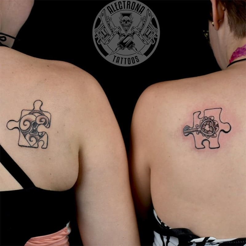 36 Best Friend Matching Tattoo Ideas for 2023