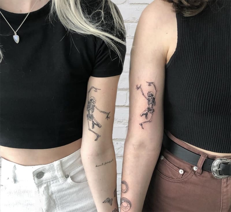 20 Best Friend Tattoo Ideas for You and Your Bestie | College Fashionista