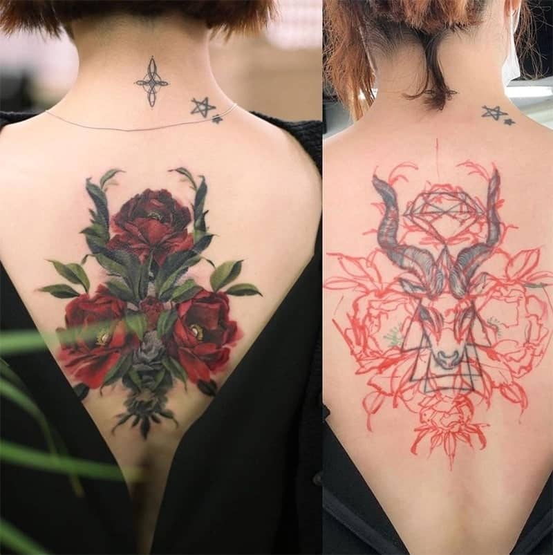 Cover-up Tattoos - Best Tattoo Ideas Gallery