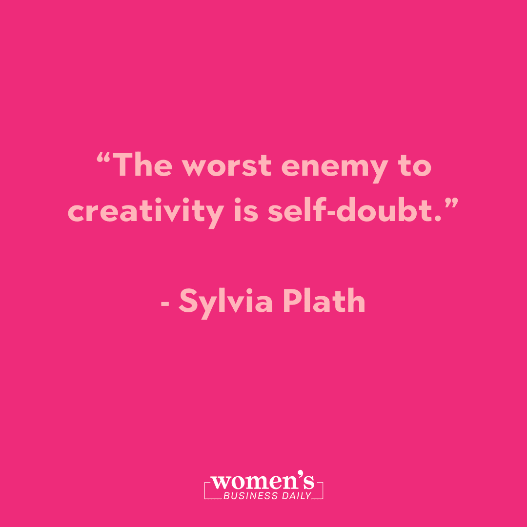 Sylvia Plath Self Doubt Quote