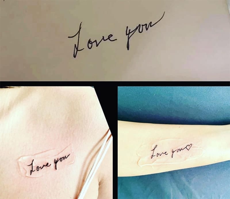 Love you tattoo