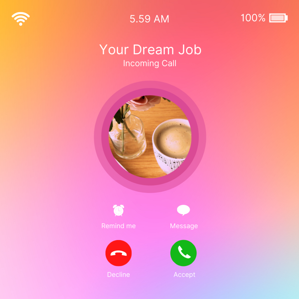 Your Dream Job is Calling